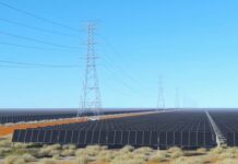 Sun shines on power project