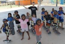 Ntaria’s bush sk8ers