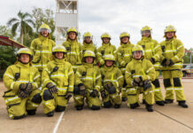 Firefighters ready for shift