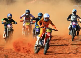 Brutal conditions for enduro