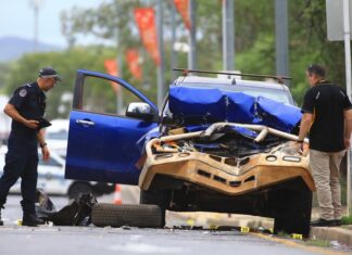 Serious charges after cop car rammed