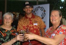 A welcome dinner to town