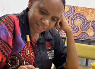 Young Indigenous trainees’ artwork to feature at Parrtjima