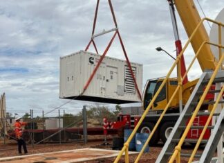 Ali Curung fully amped as new generator wired up